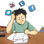 Social media distractions